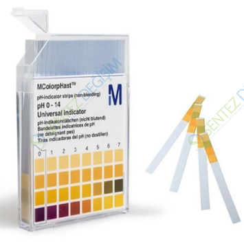 MERCK 109535.0001 PH Kağıdı- Indicator Strips [pH 0 - 14] (100 Çubuk)