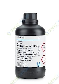 MERCK 107210.1000 Hydrogen Peroxide Solution %30 for Analysis EMSURE® ISO