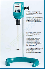 ISOLAB 615.01.001 Karıştırıcı - Mekanik - 20 Lt - Led Göstergeli / 1 Adet