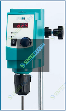 ISOLAB 615.01.001 Karıştırıcı - Mekanik - 20 Lt - Led Göstergeli / 1 Adet