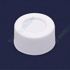 ISOLAB 096.05.011 Kapak + Septa - Silikon / PTFE - Deliksiz - N24 Vial İçin