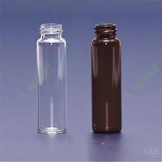 ISOLAB 095.06.001 Vial - Vida Kapak - N15 - 12 ml - 18,5 x 66 mm - Şeffaf