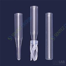 ISOLAB 097.05.111 İnsert - 0,1 ml - P.P Yaylı - Dış Çap: 5,7 mm, Dış Yükseklik: 29,0 mm