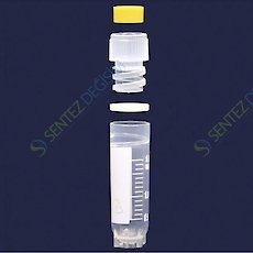 ISOLAB 091.11.102 Tüp - Cryo - 2,0 ml - Etekli - Dıştan Kapaklı