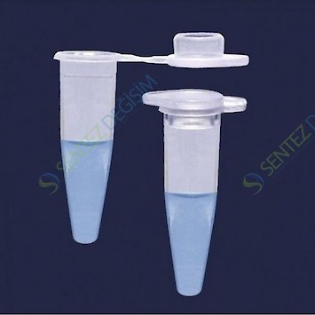 ISOLAB 123.01.002 PCR Tüpleri - Düz Kapaklı - 0,2 ml - Steril