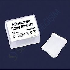 ISOLAB 075.04.001 Lamel - Kan Sayma Lamları İçin 20 x 26 mm / 10 x 10 Adet/Kutu