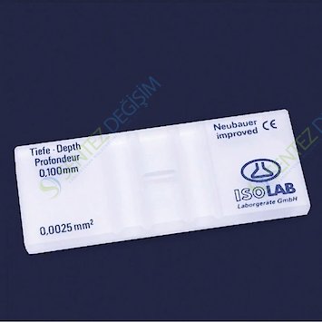 ISOLAB 075.03.001 Kan Sayma Lamı - Neubauer İmproved