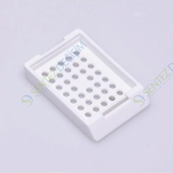 ISOLAB 074.01.003 Parafin Kaseti - Kapaksız - Yeşil