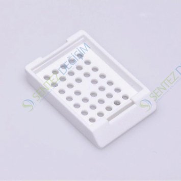 ISOLAB 074.01.002 Parafin Kaseti - Kapaksız - Sarı