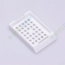 ISOLAB 074.01.001 Parafin Kaseti - Kapaksız - Beyaz