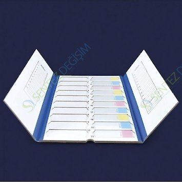 ISOLAB 076.01.001G Lam Dosyası - Karton - Yeşil