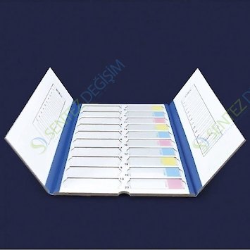 ISOLAB 076.01.001Y Lam Dosyası - Karton - Sarı