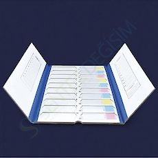 ISOLAB 076.01.001B Lam Dosyası - Karton - Mavi