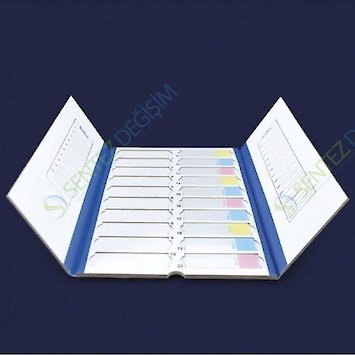 ISOLAB 076.01.001B Lam Dosyası - Karton - Mavi