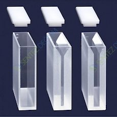 ISOLAB 098.01.007 Spektrofotometre Küveti - Es Kuvars - Makro - 12,5X52,5X45 mm - 17,5 ml