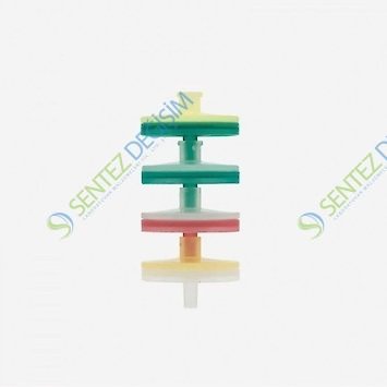 ISOLAB 094.01.001 Şırınga Filtre - Kromotografi İçin - ISOLAB - PTFE - 0,45/25 - Beyaz