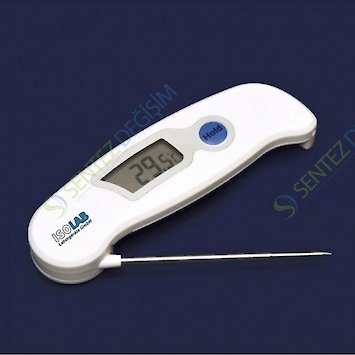 ISOLAB 060.01.003 Termometre - Katlanır Problu