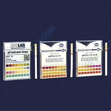 ISOLAB 101.02.001 pH İndikatörü - 0,0 - 14,0 pH - ISOLAB