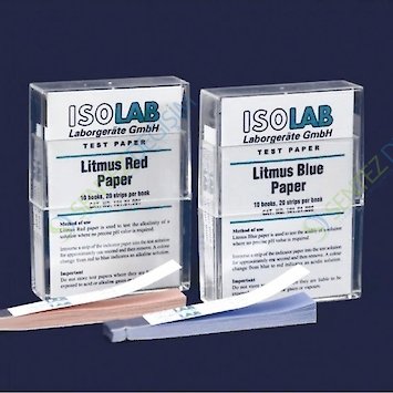 ISOLAB 101.01.001 Turnusol Kağıdı - Kırmızı