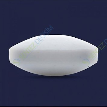 ISOLAB 057.05.025 Manyetik Balık - Oval - 25 x 10 mm 1 Adet