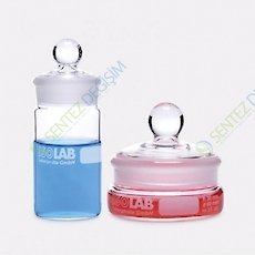 ISOLAB 037.02.803 Vezin Kabı - Cam - 80 mm Çap - 30 mm H