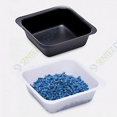 ISOLAB 037.19.007 Tartım Kabı - P.S - Kare Form - Beyaz - 7 ml - 10 Adet - Gamma Steril