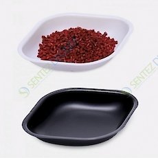 ISOLAB 037.06.005 Tartım Kabı - P.S - Elips Form - Siyah - 5 ml - 100 Adet