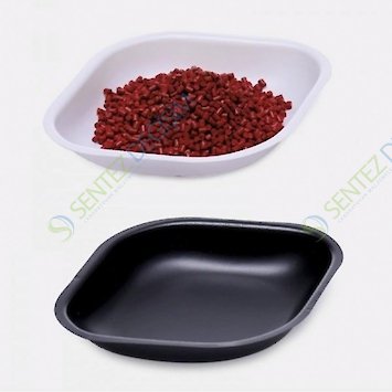 ISOLAB 037.15.005 Tartım Kabı - P.S - Elips Form - Beyaz - 5 ml - 10 Adet - Gamma Steril