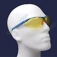 ISOLAB 080.40.021 Koruyucu Gözlük - Sarı Lens