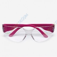 ISOLAB 080.40.002R Koruyucu Gözlük - Rubi