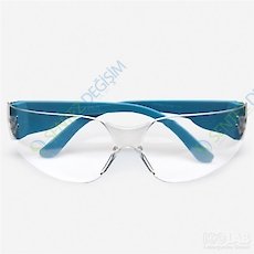 ISOLAB 080.40.002B Koruyucu Gözlük - Mavi