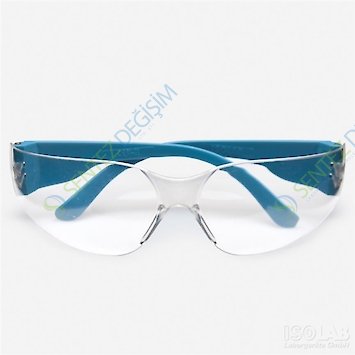 ISOLAB 080.40.002B Koruyucu Gözlük - Mavi