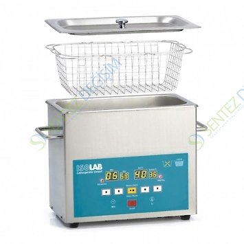 ISOLAB 621.05.001 Banyo - Ultrasonik - 1,3 Lt