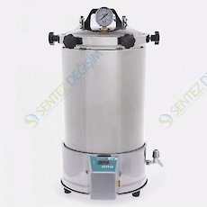 ISOLAB 601.02.024 Otoklav - Dik Tip - 24 Lt