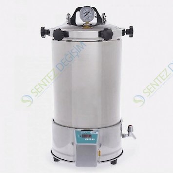 ISOLAB 601.02.024 Otoklav - Dik Tip - 24 Lt