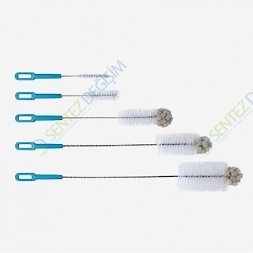 ISOLAB 071.02.003 Laboratuvar Fırçası Orta Boy Şişe Temizleme Fırçası