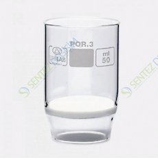 ISOLAB 043.02.031 Kroze - Gooch - Sinter Cam Filtreli - 1D - Por 1 - 30 ml