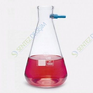 ISOLAB 040.02.250 Erlen - Nuçe - Cam - P.P Su Giriş Borulu - 250 ml