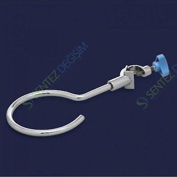 ISOLAB 042.04.100 Huni Askısı - Metal - Nivolu - Çap 100 mm