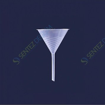 ISOLAB 041.05.100 Genel Amaçlı Huni - P.P - Yivli Ø100 mm