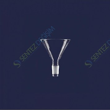 ISOLAB 041.08.120 Huni - Toz Form İçin - Cam - Erkek Şilif : NS 29/32 - 120 mm