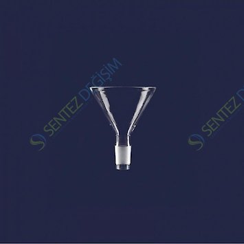 ISOLAB 041.08.060 Huni - Toz Form İçin - Cam - Erkek Şilif : NS 14/23 - 60 mm