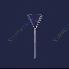 ISOLAB 041.03.080 Huni - Analitik - Cam - Uzun Saplı - Çap 80 mm