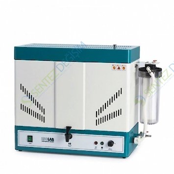 ISOLAB 623.02.004 Destile Cihazı - Su - Depolu - Otomatik - 4,0 Lt/Saat - Ön Filtreli