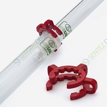 ISOLAB 063.04.034 Şilif Pensi - Pom - NS 34/35 - Turuncu