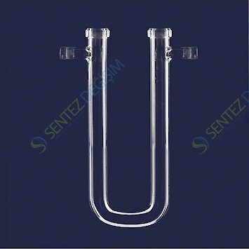 ISOLAB 065.62.130 Kurutma Tüpü - U Şekilli - 130 mm - Çap : 13 mm - Dişi Şilif : NS 14/23