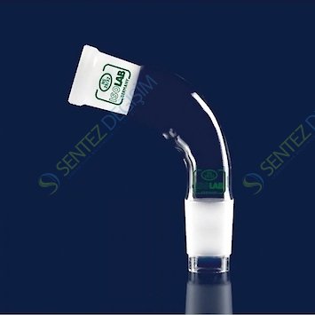 ISOLAB 065.32.029 Adaptör - Aktarım - Eğimli - Dişi Şilif : NS 29/32 - Erkek Şilif : NS 29/32