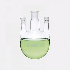 ISOLAB 030.46.901 Balon Dibi Yuvarlak 3 Boyunlu Paralel Yan Boyun Merkez Boyun NS 29/32 NS 19/26 - 1000 ml