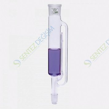 ISOLAB 036.01.150 Ekstraktör - Soxhlet - Musluksuz - NS 29/32 - NS 45/40 - 150 ml