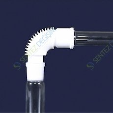 ISOLAB 065.36.019 Adaptör - Esnek - PTFE - NS 19/26